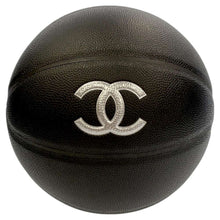 将图像加载到图库查看器中，CHANEL Basketball Black/Silver Rubber Size 7
