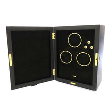 Load image into Gallery viewer, HERMES Winder box for 3 bottles Black Wood
