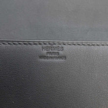 Load image into Gallery viewer, HERMES Pochette Birkin Shadow Black Swift Leather
