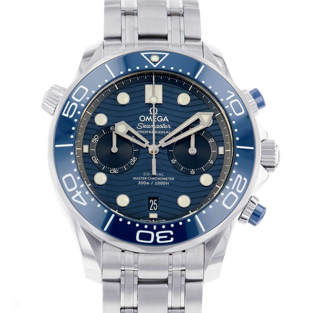 OMEGA Seamaster Diver300 Co-Axial Master Chronometer Chronograph W44mm Stainless Steel Blue Dial 210.30.44.51.03.001