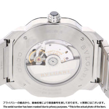 将图像加载到图库查看器中，BVLGARI Octo Roma W41mm Stainless Steel Black DialOC41BSSD
