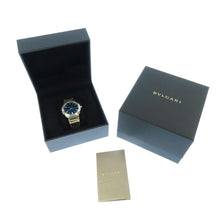 Load image into Gallery viewer, BVLGARI Octroma W41mm Stainless Steel Blue Dial OC41C3SSD/102856
