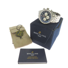 Load image into Gallery viewer, BREITLING Navitimer B01 Chronograph46 W46mm Stainless Steel Blue Dial AB0137211C1A1
