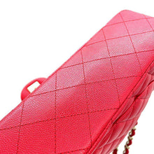 Load image into Gallery viewer, CHANEL Matelasse W Flap W Chain Shoulder Size 25 Pink A01112 Caviar Leather

