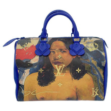 Load image into Gallery viewer, LOUIS VUITTON Masters Collection Speedy Gauguin Blue M43355 PVC Coated Canvas Size 30
