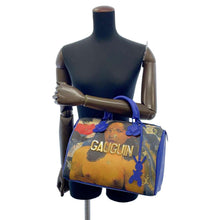 将图像加载到图库查看器中，LOUIS VUITTON Masters Collection Speedy Gauguin Blue M43355 PVC Coated Canvas Size 30
