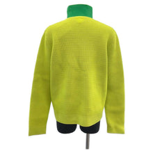 将图像加载到图库查看器中，Bottega Veneta V design sweater Size XL Lime/Green 701955 Nylon60% Rayon34% Polyester6%
