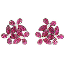 Load image into Gallery viewer, GRAFF Triple Pavé Butterfly Earrings 18K White Gold
