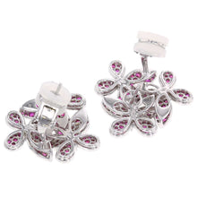 Load image into Gallery viewer, GRAFF Triple Pavé Butterfly Earrings 18K White Gold
