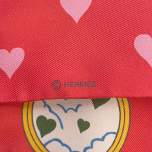 Load image into Gallery viewer, HERMES Twilly Tea Time Rouge Vif/Vert/Multicolor Silk100%
