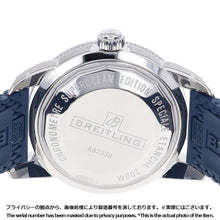 将图像加载到图库查看器中，BREITLING Superocean Heritage II B20 Automatic 44 W44mm Stainless Steel Rubber Blue Dial AB2030161C1S1
