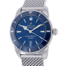 将图像加载到图库查看器中，BREITLING Superocean Heritage II 46 W46mm Stainless Steel Blue Dial AB2020161C1A1
