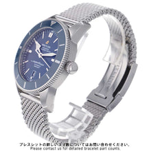 将图像加载到图库查看器中，BREITLING Superocean Heritage II 46 W46mm Stainless Steel Blue Dial AB2020161C1A1
