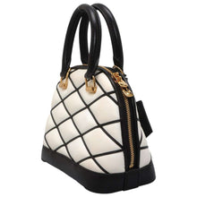 将图像加载到图库查看器中，LOUIS VUITTON Alma White/Black M23761 Lamb Leather Size BB
