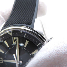 将图像加载到图库查看器中，JAEGER-LE COULTRE Polaris Date W42mm Stainless Steel Rubber Strap Black Dial Q9068671
