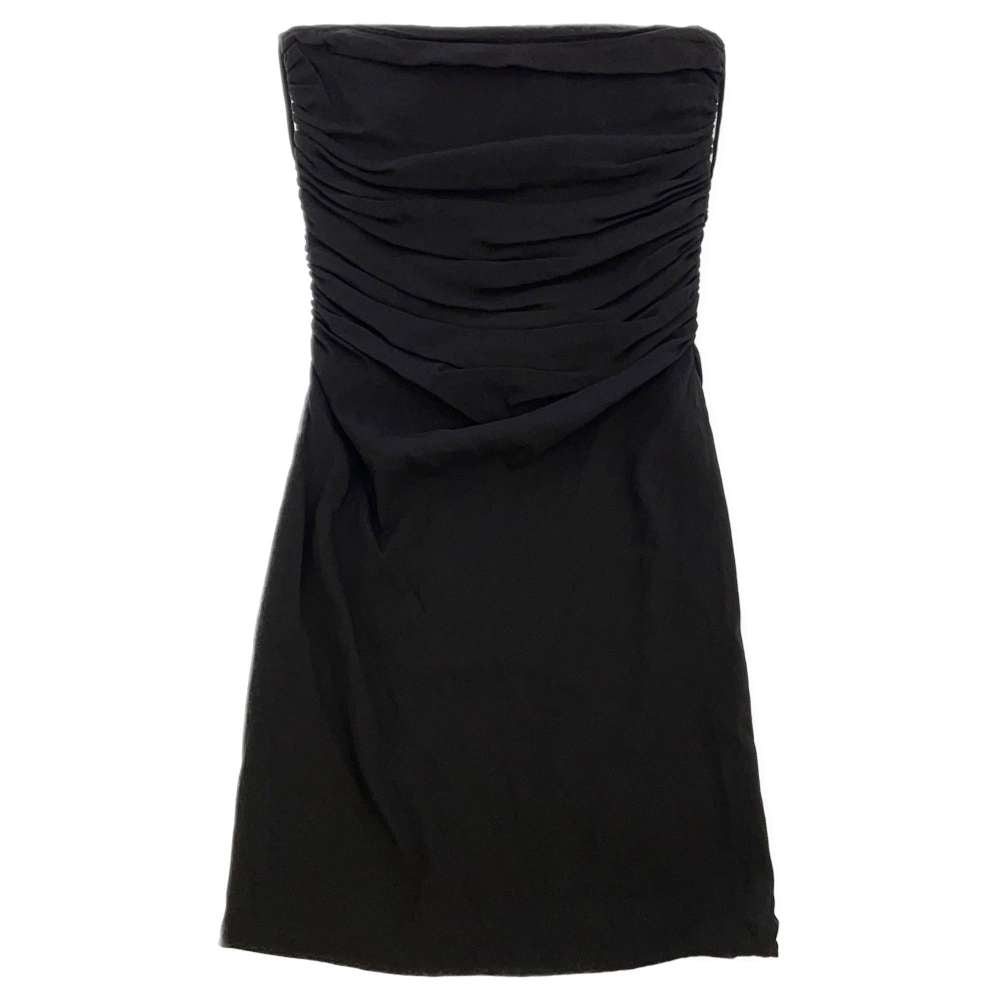 FENDI Fendace dress Size 36 Black Rayon96% Polyurethane4%