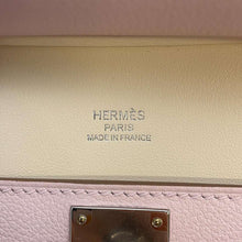 Load image into Gallery viewer, HERMES Jypsiere Verso mauve pail / machete Evercolor Swift Leather Size Mini
