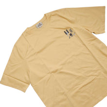 Load image into Gallery viewer, HERMES Tshirt mini leather patch Size L Yellow Cotton100%
