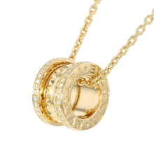 将图像加载到图库查看器中，BVLGARI B.zero1 Padlock Necklace 357885 18K Yellow Gold
