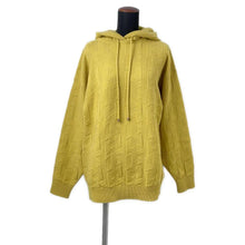 将图像加载到图库查看器中，HERMES pullover with hood Size 36 Yellow Wool 100%
