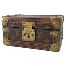 将图像加载到图库查看器中，LOUIS VUITTON Coffret Tresor BlueM47001 Monogram Size 20
