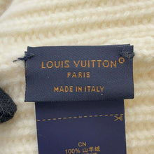 Load image into Gallery viewer, LOUIS VUITTON Bonnet LV Spark Blanc M77882 Cashmere100%
