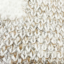 Load image into Gallery viewer, CHANEL Scarf White/Beige Angora 80% Wool 10% Cashmere5% Metal Fiber5%
