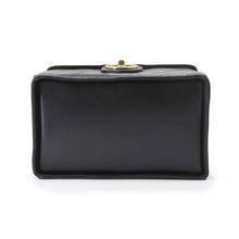 将图像加载到图库查看器中，CHANEL Bicolore 2way vanity bag Black Lambskin
