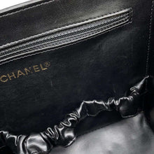 将图像加载到图库查看器中，CHANEL Bicolore 2way vanity bag Black Lambskin
