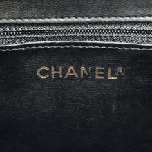 将图像加载到图库查看器中，CHANEL Bicolore 2way vanity bag Black Lambskin
