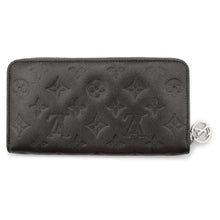 将图像加载到图库查看器中，LOUIS VUITTON Zippy Wallet Anthracite M81763 Monogram/Lamb Leather
