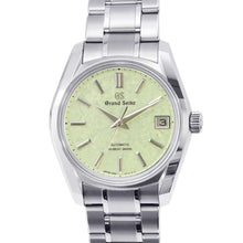 将图像加载到图库查看器中，SEIKO Grand SEIKO Heritage Collection Seimei W38mm TI Light Green Dial SBGH343
