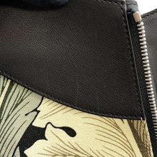 Load image into Gallery viewer, LOEWE hammock botanical Black/Khaki Leather Canvas Size Medium
