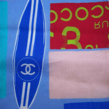 Load image into Gallery viewer, CHANEL CC Logo Scarf Multicolor Cotton100%
