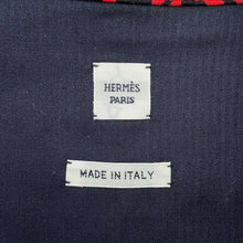 将图像加载到图库查看器中，HERMES Wild print denim dress Size 38 Black/Red/Light Blue/White Cotton100%
