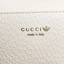 将图像加载到图库查看器中，GUCCI adidas Collaboration Chain Wallet Red/White 621892 Leather
