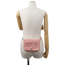 Load image into Gallery viewer, CHANEL Punching Waist Bag Pink Leather
