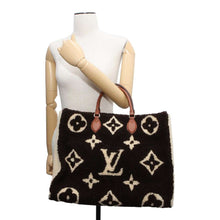 Load image into Gallery viewer, LOUIS VUITTON Onthego Brown/Beige M55420 Monogram / Teddy Size GM
