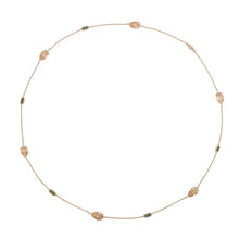 Load image into Gallery viewer, BVLGARI Serpenti 11 motif long necklace 18K Pink Gold
