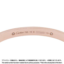 将图像加载到图库查看器中，CARTIER Love breath half diamond Size 16 B6069917 18K Pink Gold
