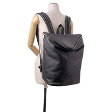 将图像加载到图库查看器中，Bottega Veneta Backpack Black 658752 Leather
