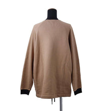 Load image into Gallery viewer, GUCCI Vintage Logo Knitted Fabric Sweatshirt Size S Camel 678943 Cotton100%
