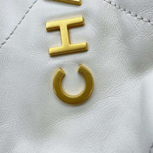 Load image into Gallery viewer, CHANEL CHANEL 22 Handbag White AS3980 Shiny Calf Leather Size Mini
