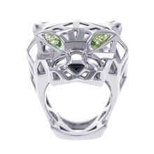 Load image into Gallery viewer, CARTIER PANTHERE de Cartier Ring Size 52/#12 N4730900 18K White Gold
