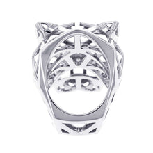 将图像加载到图库查看器中，CARTIER PANTHERE de Cartier Ring Size 52/#12 N4730900 18K White Gold
