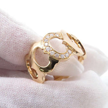 Load image into Gallery viewer, CARTIER C Do Cartier Ring Size 59/#19 18K Yellow Gold
