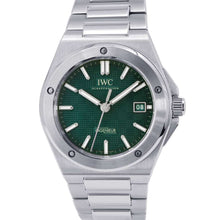 将图像加载到图库查看器中，IWC In Junior Automatic W40mm Stainless Steel Green Dial IW328903
