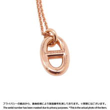 Load image into Gallery viewer, HERMES Chaine d&#39;Ancre Farandole Necklace Size PM 18K Pink Gold
