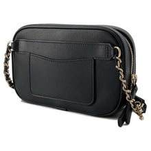 Load image into Gallery viewer, CHANEL CC Logo ChainShoulder Bag Black Leather
