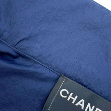 Load image into Gallery viewer, CHANEL CC Logo Blouson Size 34 Blue P51310 Nylon100%
